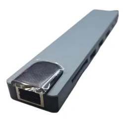 ROZGAŁĘZIACZ HUB USB C DO USB A / HDMI / USB C / ETHERNET / SD